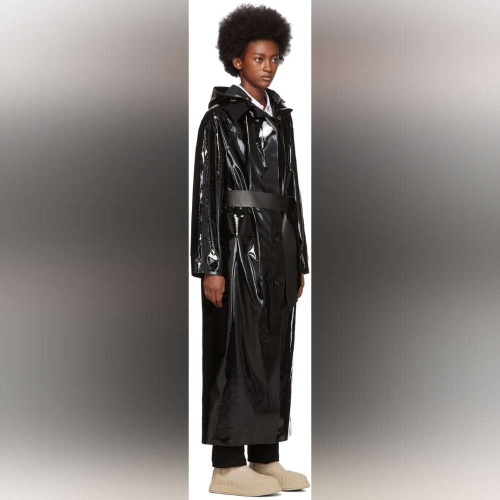 NWT $2520 Kassl Edition glossy coat Without Belt